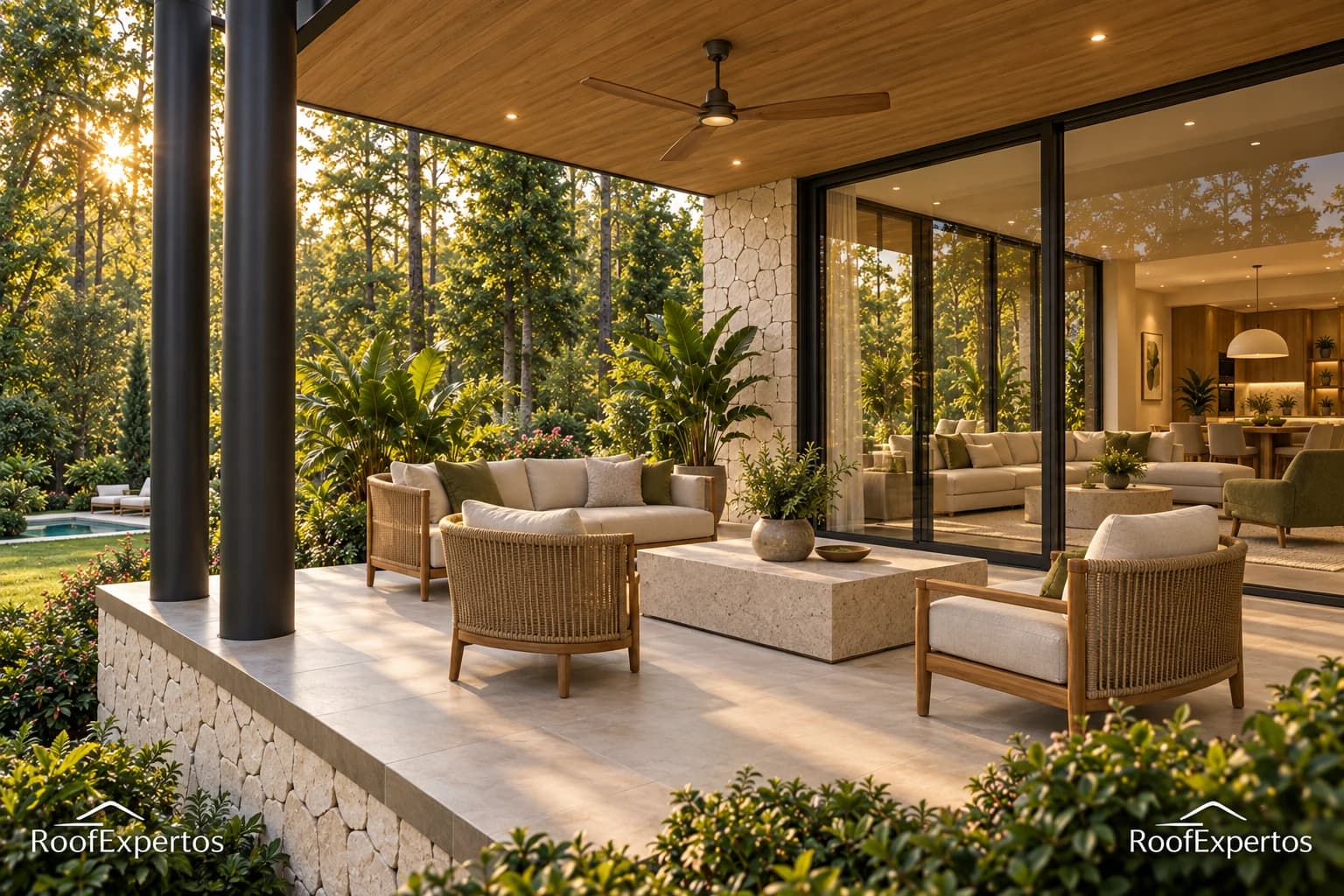 THE CREEK VILLAGES SERIE MK-3LUX 2026 — Terraza y área social