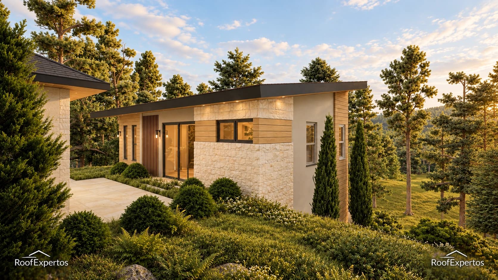 The Creek Villages — Modelo VILLA MILA — Acceso de la parte alta