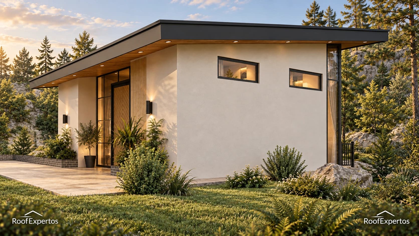 The Creek Villages Modelos Villas Thea Lux — Acceso lateral